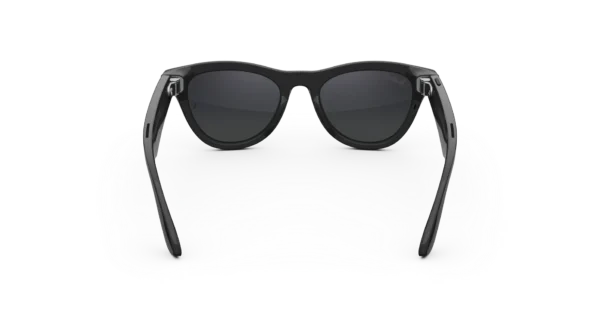 Ray-Ban Meta Skyler (Gen 2) Shiny Black AI Glasses with Polarized Black Lenses - Vaizdas 4