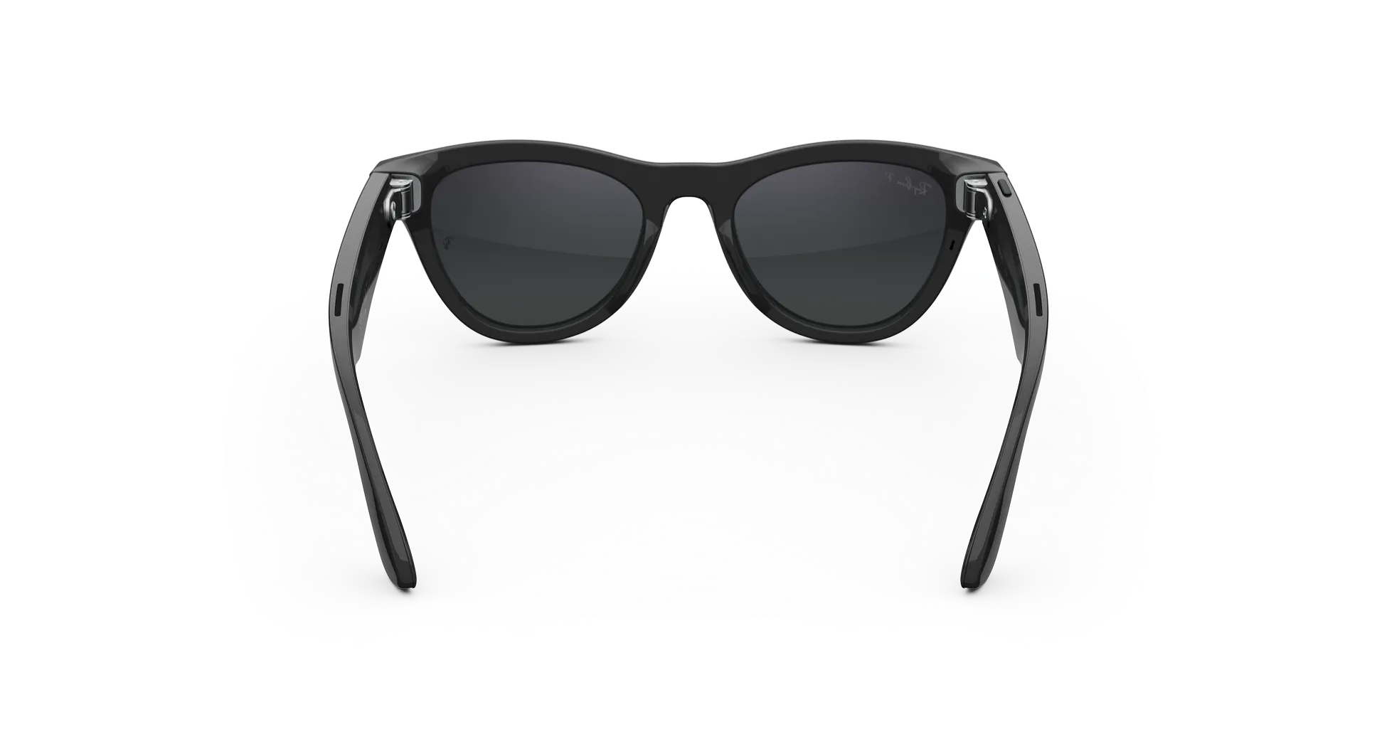 Ray-Ban Meta Skyler (Gen 2) Shiny Black AI Glasses with Polarized Black Lenses - Vaizdas 4