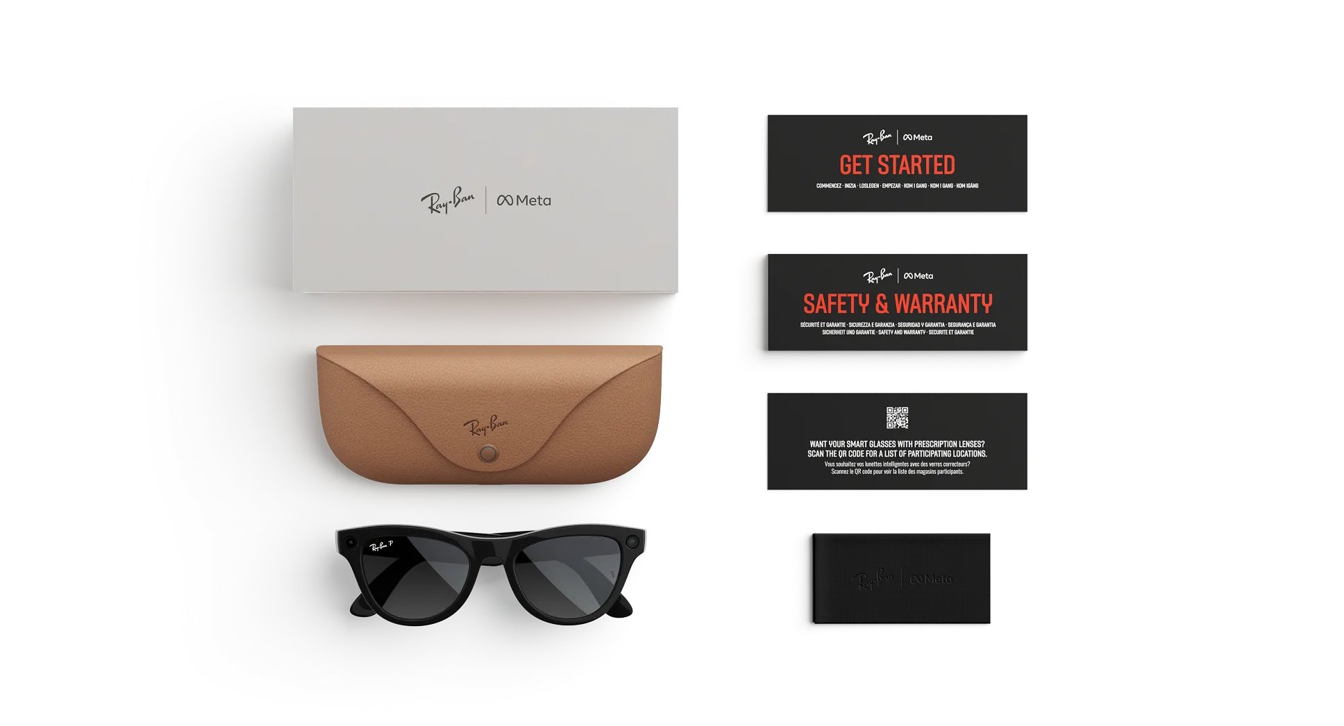 Ray-Ban Meta Skyler (Gen 2) Shiny Black AI Glasses with Polarized Black Lenses - Vaizdas 5