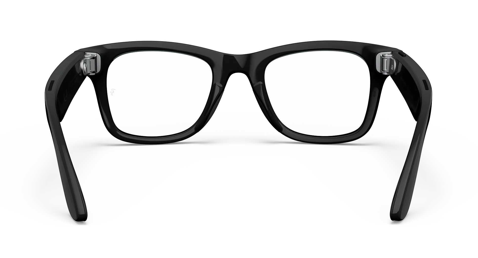 Ray-Ban Meta Wayfarer (Gen 1) Shiny Black AI Glasses with Clear Lenses - Vaizdas 4